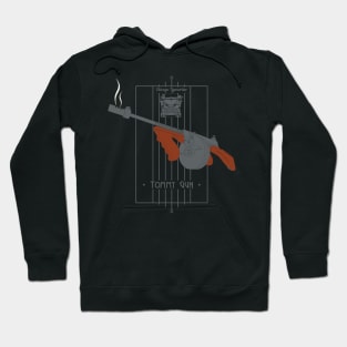 Tommy Gun - Chicago Typewriter Hoodie